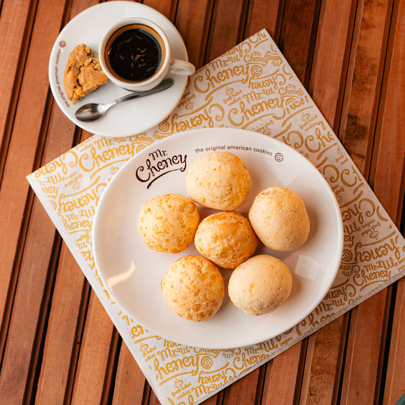 Cookies Mr. Cheney assados na loja